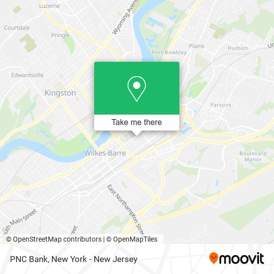 PNC Bank map