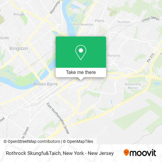 Rothrock Skungfu&Taich map