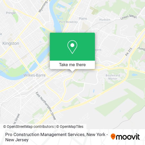 Mapa de Pro Construction Management Services