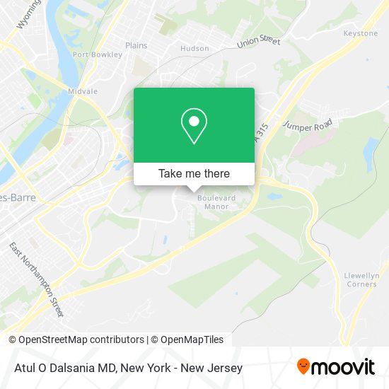Mapa de Atul O Dalsania MD