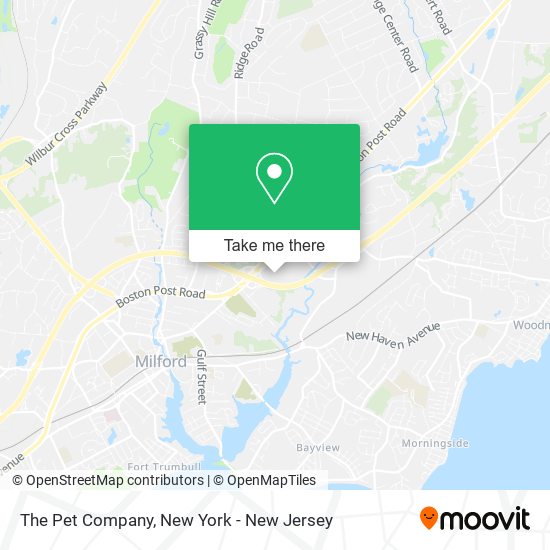 The Pet Company map