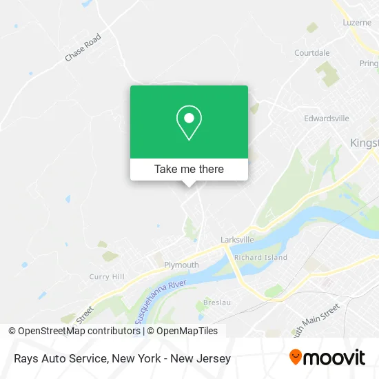 Rays Auto Service map