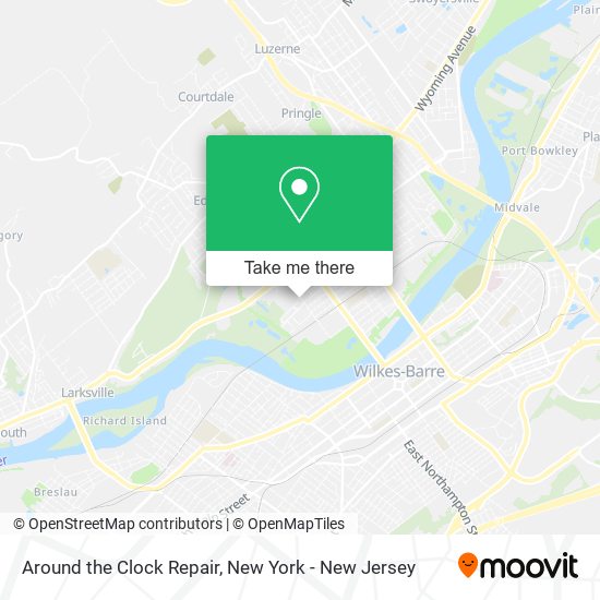 Mapa de Around the Clock Repair