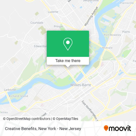 Mapa de Creative Benefits