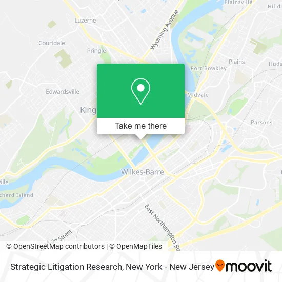 Strategic Litigation Research map