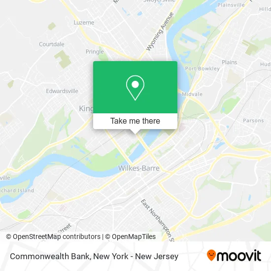 Commonwealth Bank map