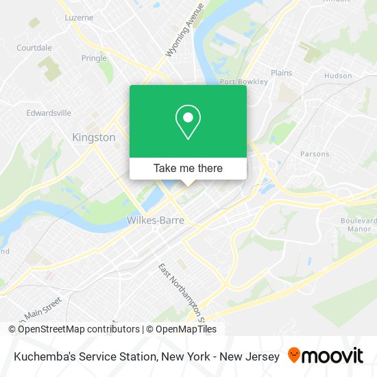 Mapa de Kuchemba's Service Station