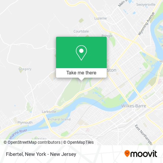 Fibertel map