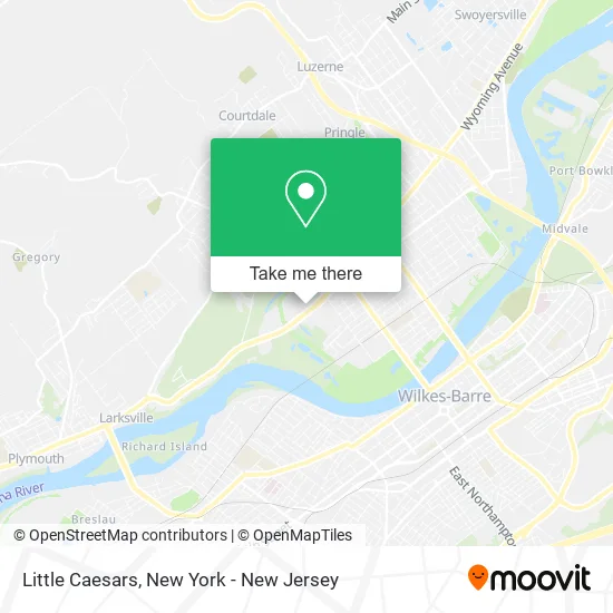 Little Caesars map