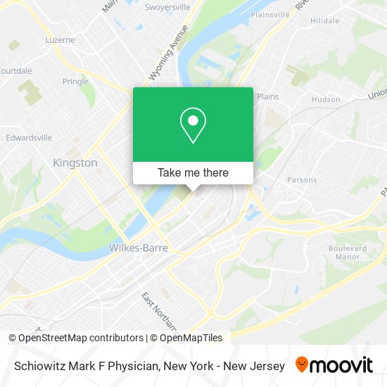 Schiowitz Mark F Physician map