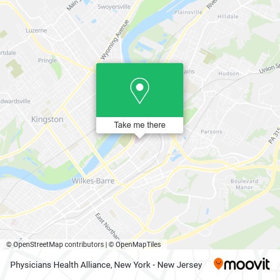 Physicians Health Alliance map