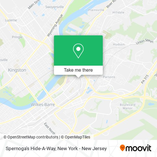 Mapa de Spernoga's Hide-A-Way
