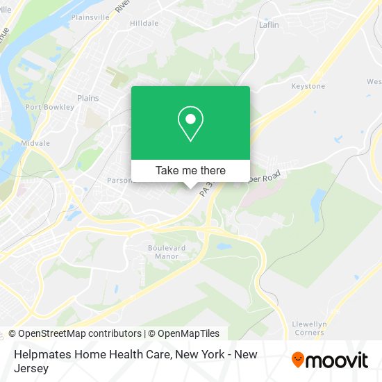 Mapa de Helpmates Home Health Care