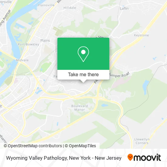 Wyoming Valley Pathology map