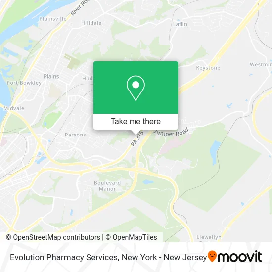Evolution Pharmacy Services map