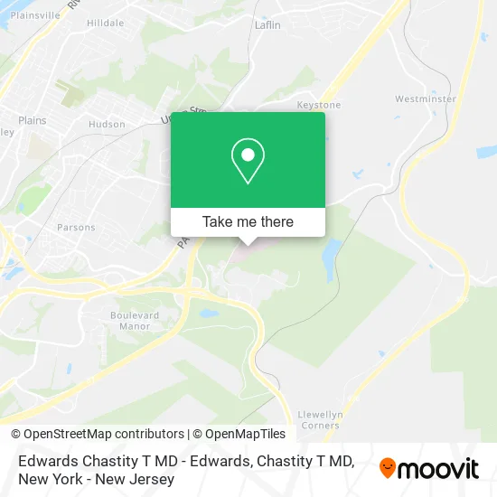 Edwards Chastity T MD - Edwards, Chastity T MD map