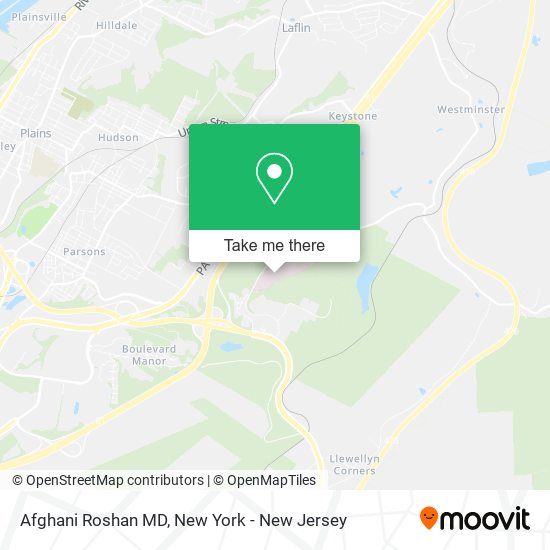Mapa de Afghani Roshan MD