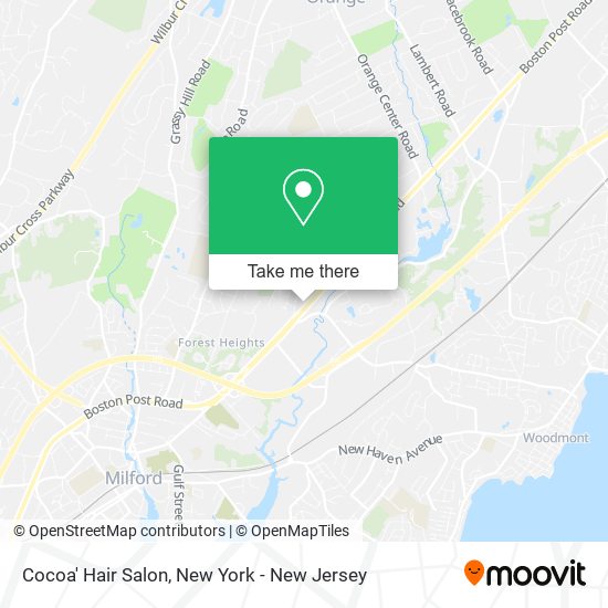 Mapa de Cocoa' Hair Salon