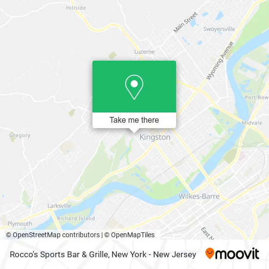 Rocco's Sports Bar & Grille map