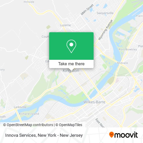 Innova Services map