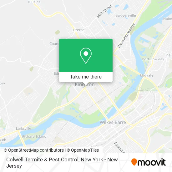 Colwell Termite & Pest Control map