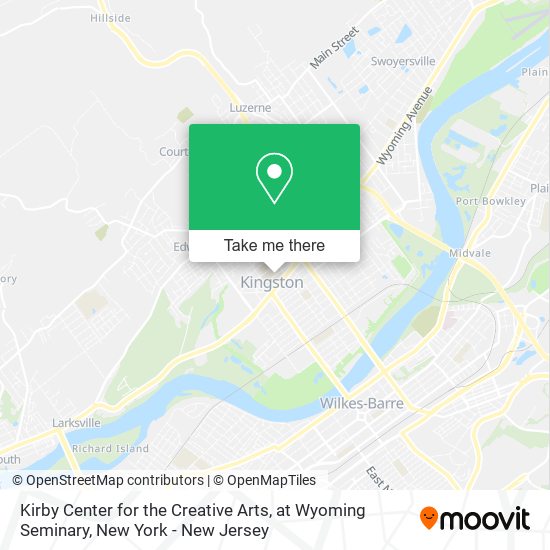Kirby Center for the Creative Arts, at Wyoming Seminary map