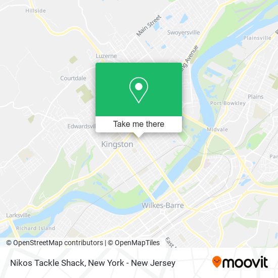 Mapa de Nikos Tackle Shack