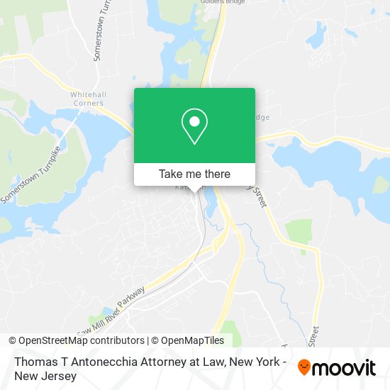 Thomas T Antonecchia Attorney at Law map