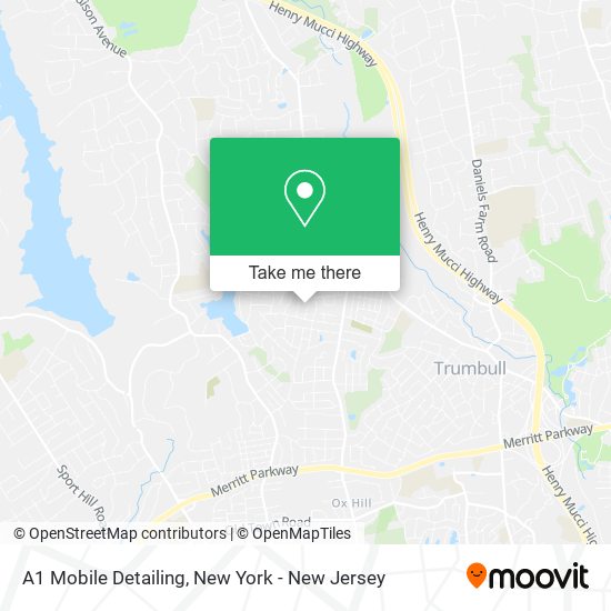 A1 Mobile Detailing map