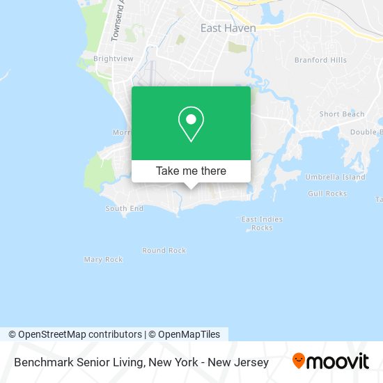 Mapa de Benchmark Senior Living