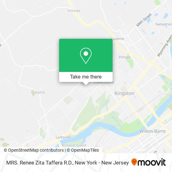 Mapa de MRS. Renee Zita Taffera R.D.