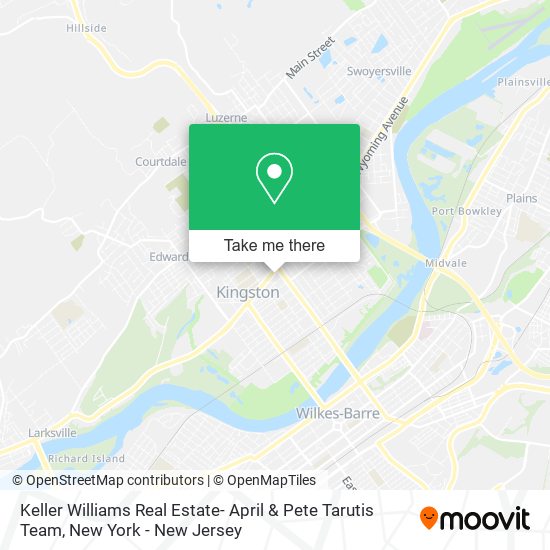 Keller Williams Real Estate- April & Pete Tarutis Team map