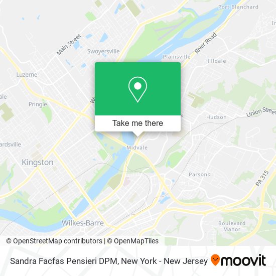 Mapa de Sandra Facfas Pensieri DPM
