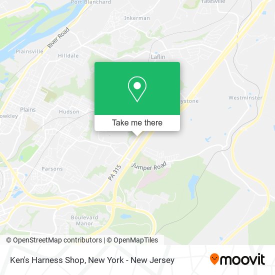 Mapa de Ken's Harness Shop
