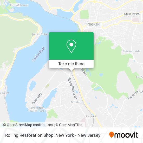 Rolling Restoration Shop map