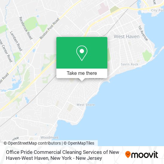 Office Pride Commercial Cleaning Services of New Haven-West Haven map