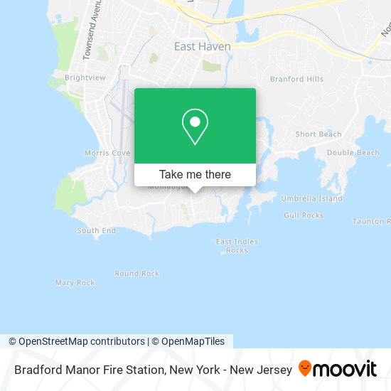 Bradford Manor Fire Station map