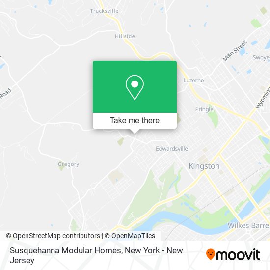 Mapa de Susquehanna Modular Homes