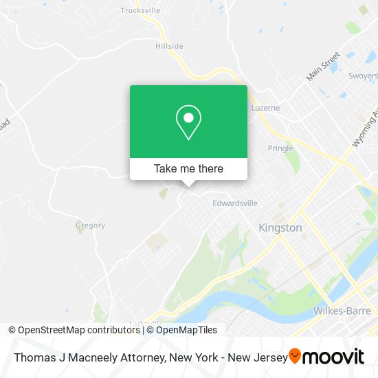 Mapa de Thomas J Macneely Attorney