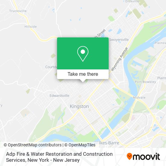 Adp Fire & Water Restoration and Construction Services map