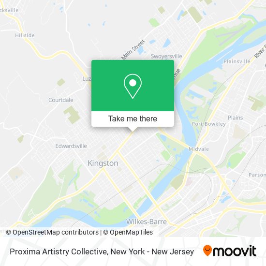 Mapa de Proxima Artistry Collective