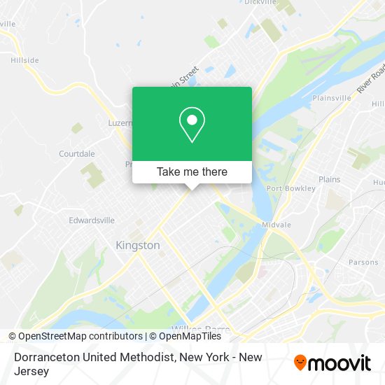 Dorranceton United Methodist map