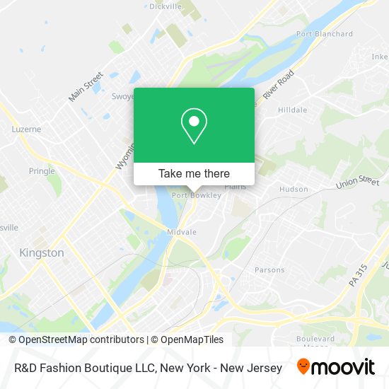 Mapa de R&D Fashion Boutique LLC