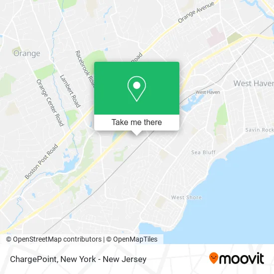 ChargePoint map