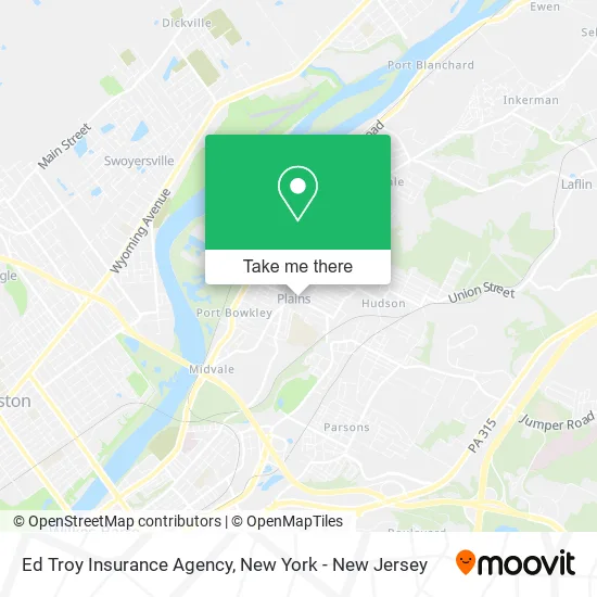 Ed Troy Insurance Agency map