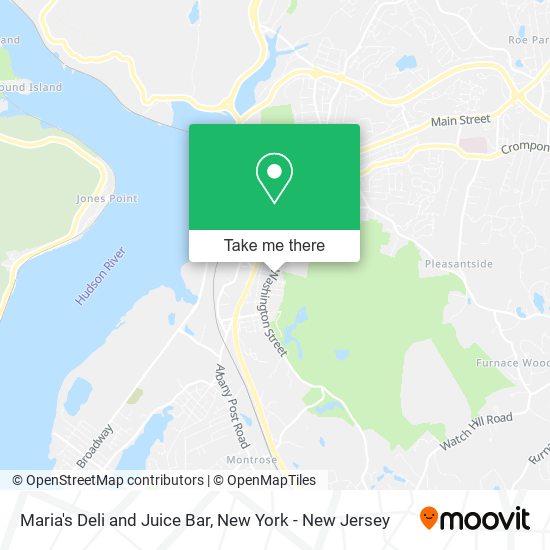 Maria's Deli and Juice Bar map