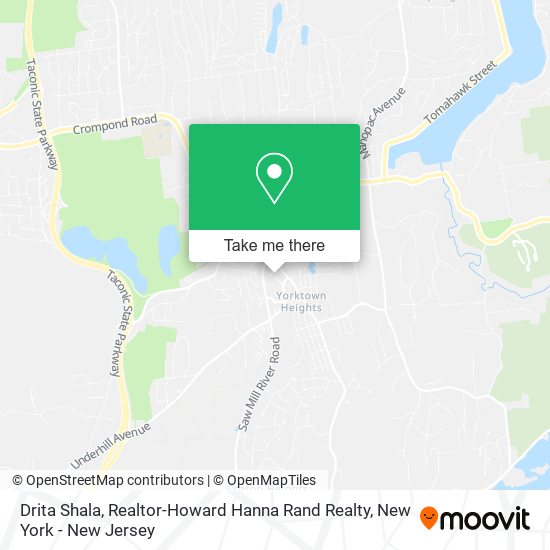 Drita Shala, Realtor-Howard Hanna Rand Realty map