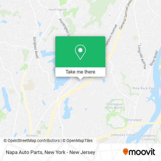 Napa Auto Parts map