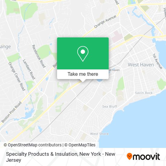 Mapa de Specialty Products & Insulation