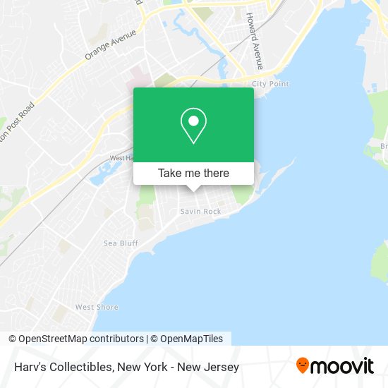 Harv's Collectibles map